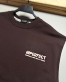 وست باکسی مدل Imperfect رنگ قهوه ای موکا کد 634