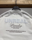 تیشرت باکسی مدل UNREAL رنگ سفید کد 251