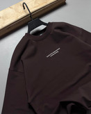 تیشرت باکسی مدل UNREAL رنگ قهوه اي موكا کد 251
