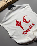 وست باکسی مدل Thug Club رنگ سفيد کد 623