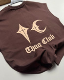 وست باکسی مدل Thug Club رنگ قهوه اي موكا کد 623