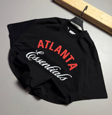 تیشرت قواره باکسی مدل ATLANTA رنگ مشكي کد 834