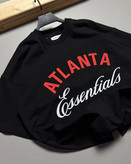 تیشرت قواره باکسی مدل ATLANTA رنگ مشكي کد 834