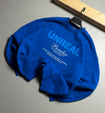 دورس باکسی سه نخ پنبه مدل UNREAL رنگ آبی شالی کد 443