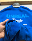 دورس باکسی سه نخ پنبه مدل UNREAL رنگ آبی شالی کد 443