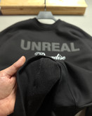 دورس باکسی سه نخ پنبه مدل UNREAL رنگ مشکی کد 443