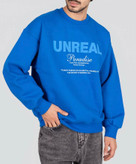 دورس باکسی سه نخ پنبه مدل UNREAL رنگ آبی شالی کد 443